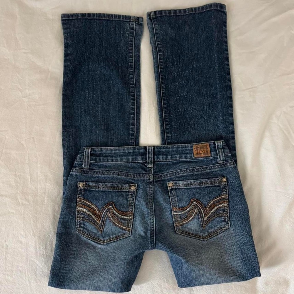 vintage y2k lowrise slim boot jeans
